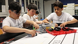 Sanko robot yarışmasında Türkiye birincisi!