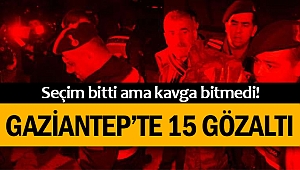 Seçim bitti ama tartışmalar bitmedi! 15 gözaltı