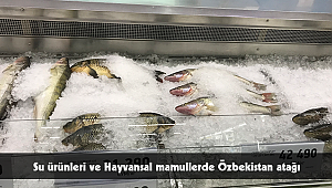 Su ürünleri ve Hayvansal mamullerde Özbekistan atağı