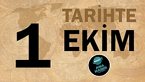 Tarihte bugün 1 Ekim