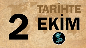 Tarihte bugün 2 Ekim