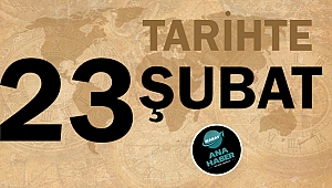 Tarihte bugün 23 Şubat