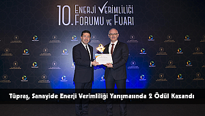 Tüpraş, Sanayide Enerji Verimliliği Yarışmasında 2 Ödül Kazandı