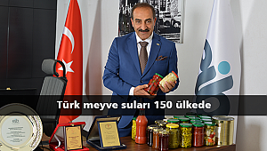Türk meyve suları 150 ülkede