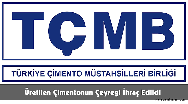 Üretilen Çimentonun Çeyreği İhraç Edildi