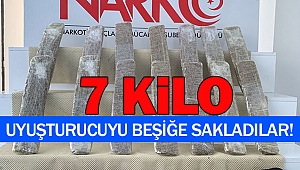 Uyuşturucuyu beşiğe sakladılar!