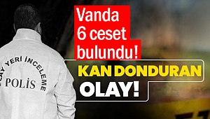 Van'da 6 erkek cesedi bulundu