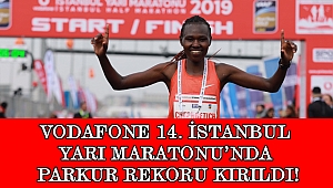 Vodafone 14. İstanbul Yarı Maratonu’nda Parkur Rekoru Kırıldı!
