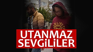 Yaşlı kadının kolye ve küpesini gasbeden sevgililer yakalandı