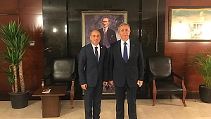 Ali Öztunç'tan Mansur Yavaş'a Ziyaret