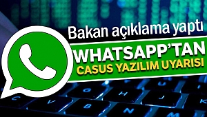 Bakan, Whatsappla ilgil uyardı!