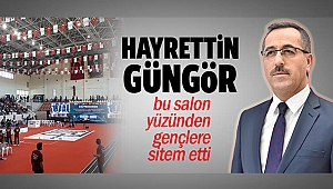 Başkan Güngör gençlere sitem etti!