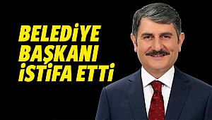 Belediye başkanı istifa etti