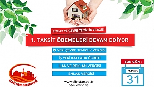 Elbistan belediyesinden hatırlatma