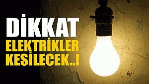 Elbistan’da Elektrik 7 Saat Kesilecek