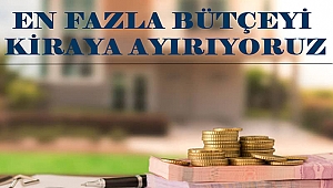 En Fazla Bütçeyi Kiraya Ayırıyoruz