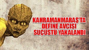 Kahramanmaraş'ta Define Avcısı Suçüstü Yakalandı