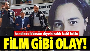 Kendisini öldürmesi için kiralık katil tuttu