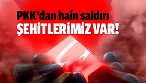 PKK’dan hain saldırı! Şehitlerimiz var