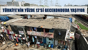 Türkiye’nin yüzde 12’si gecekonduda yaşıyor