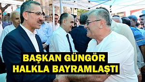 Başkan Güngör Halkla Bayramlaştı