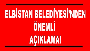 Elbistan Belediyesi: Yol kaplama çalışması doğalgaz çalışmalarından sonra