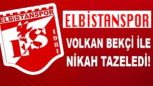 Elbistanspor Volkan Bekçi ile nikah tazeledi