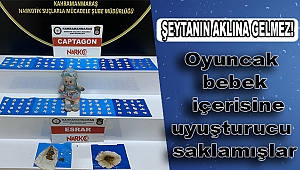 Oyuncak bebeklerin içine uyuşturucu saklamışlar