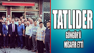 TATLIDER Güngör’ü misafir etti