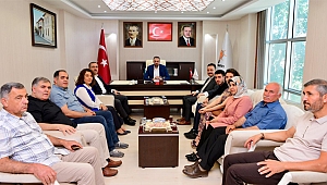 Başkan Güngör’den Ak Parti’ye Teşekkür Ziyareti
