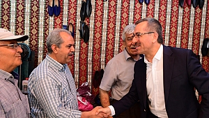 Başkan Güngör Elbistan’da Gezi Ve İncelemelerde Bulundu