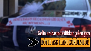 Böyle aşk ilanı görülmedi! 