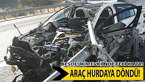 Feci kazadan yaralı kurtuldu