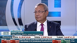 Hanefi Öksüz Bloomberg TV’ye konuk oldu