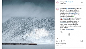 Instagram’dan Van Gölü Ekspresi paylaşımı