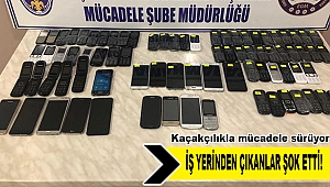 Kaçak telefonlar polisi geçemedi