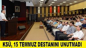 KSÜ, 15 Temmuz Destanını unutmadı