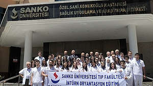 SANKO Üniversitesi İntörn Doktorlar eğitimlerine başladı