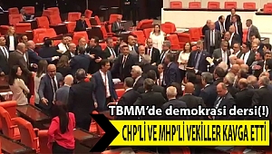 TBMM dövüş ringi oldu
