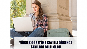 Yüksek Öğretime Kayıtlı Öğrenci Sayıları Belli Oldu