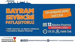 Büyükşehirden bandolu Bayram kutlaması