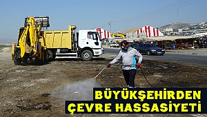 Büyükşehirden Çevre Hassasiyeti
