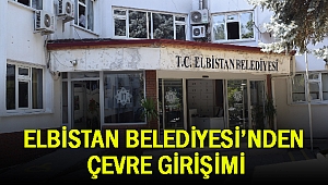 Elbistan Belediyesi’nden Çevre Girişimi