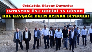 İstasyon Üst Geçidi 15 Günde, Hal Kavşağı Ekim Ayında Bitecek