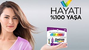 Kadınlara özel multivitamin ve multimineral takviyesi Centrum Women şimdi Türkiye'de