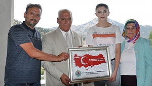 Kahramanmaraşlı Milli Voleybolcu Baba Ocağında