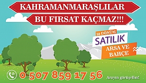 Kahramanmaraşlılar bu fırsat kaçmaz