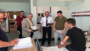 Rektör Can, Tıpta Çalışan Personelin ve Tedavi Gören Hastaların Bayramını Kutladı