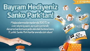 Sanko Park’ta Bayram Alışverişi Şenliğe Dönüşecek
