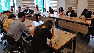 Üniversite öğrencileri iş dünyasına ilk adımı attı